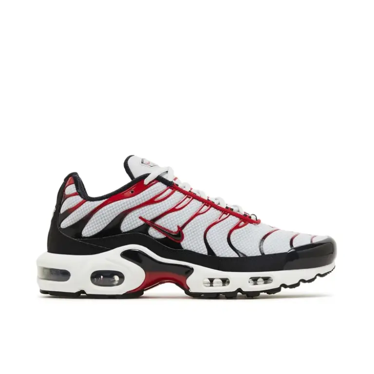Nike Air Max Plus Pure Platinum University Red