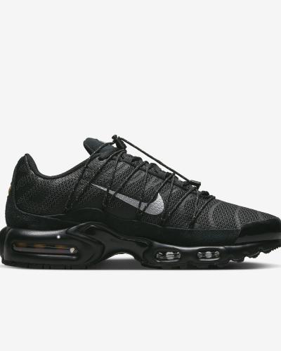 Nike Air Max Plus Utility Black Metallic Silver