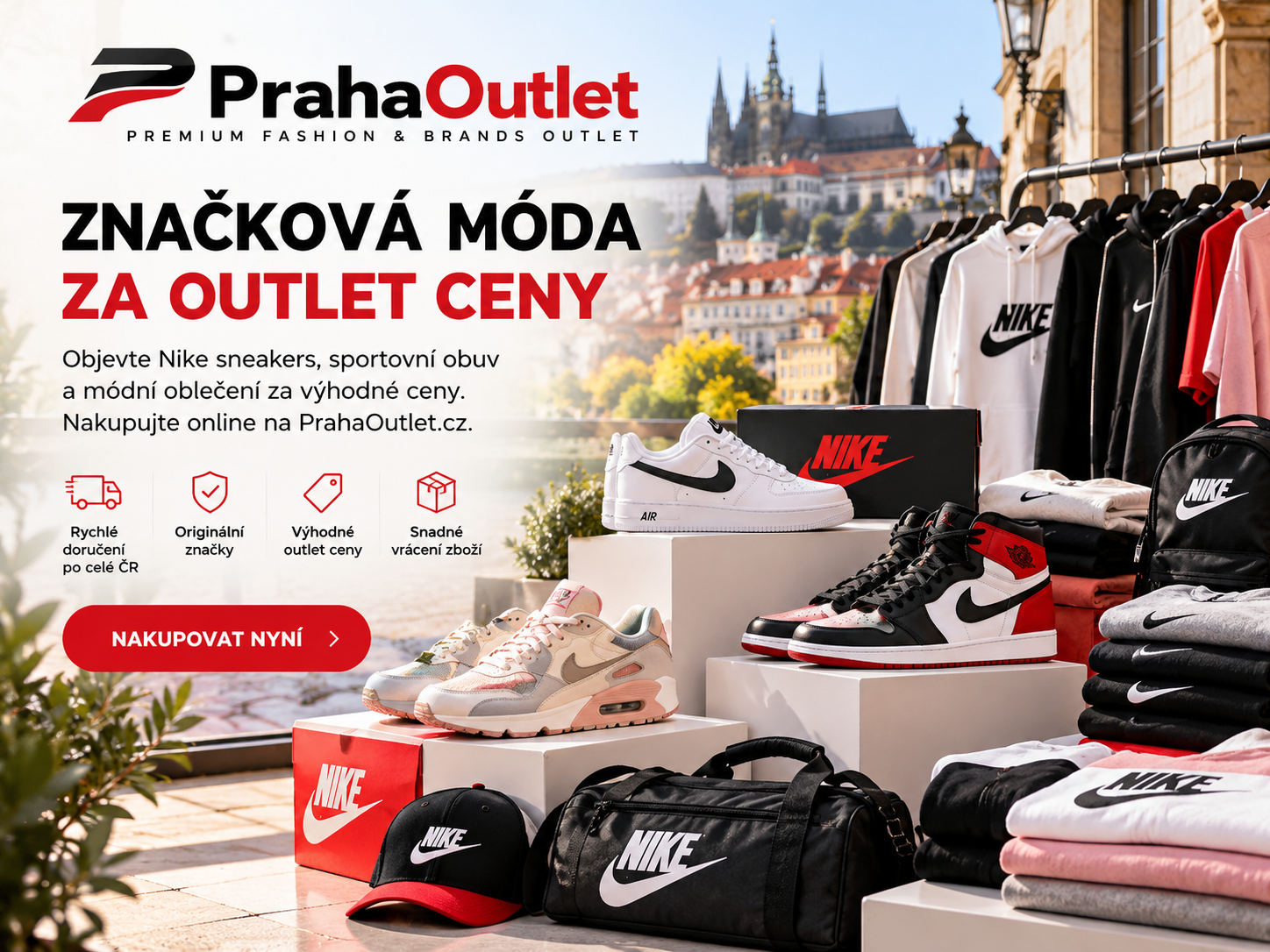 Kvalitní móda a obuv za outlet ceny